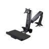 Soporte de pie y sentado startech vesa hasta 34 pulgadas 100x100mm max 7.9kg
