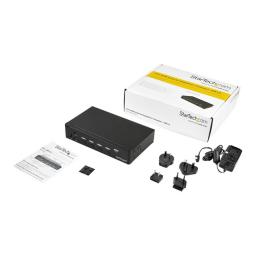 Switch displayport startech sv431dpu3a2 4 puertos