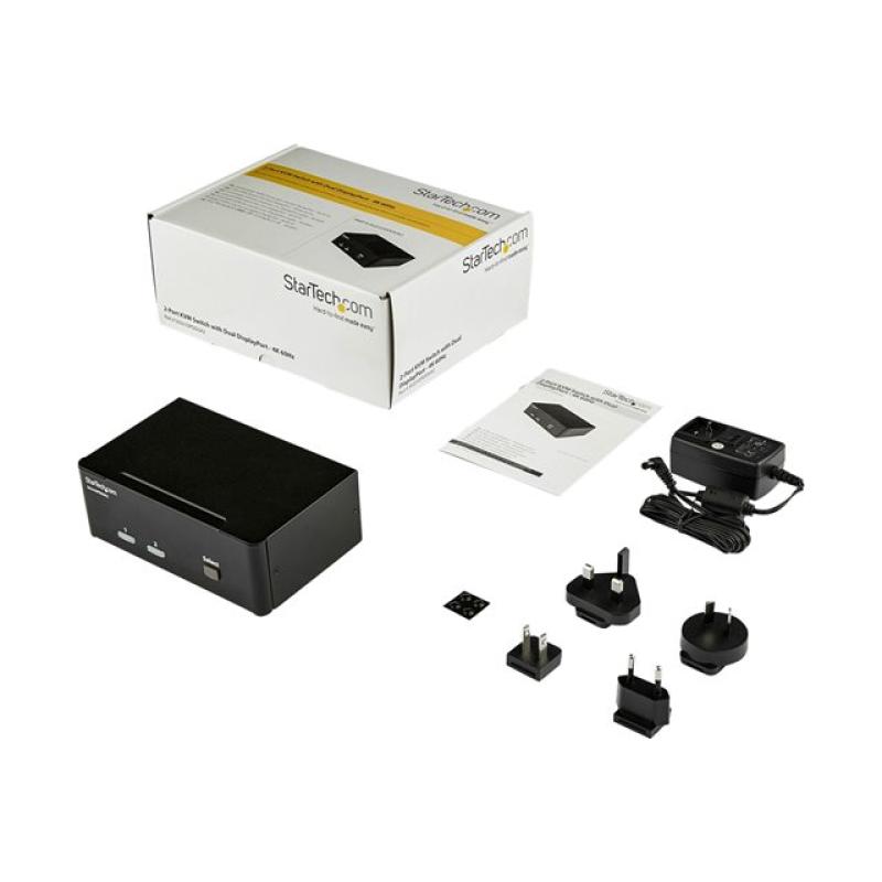 Switch displayport startech sv231dpddua2 2 puertos