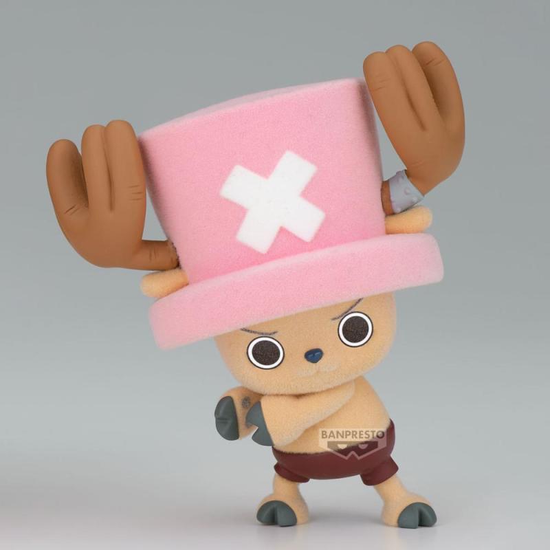 Figura banpresto one piece fluffy puffy chopper vol.1(ver.b) 7cm