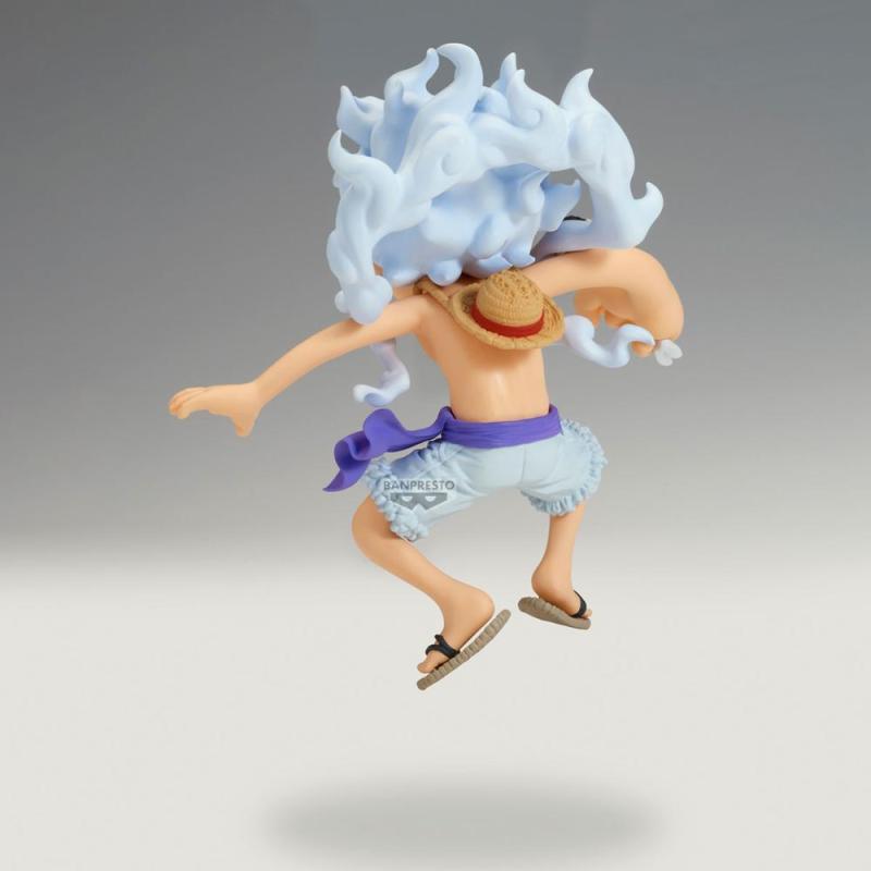 Figura banpresto one piece mega world collectable monkey d.luffy vs borsalino 13cm