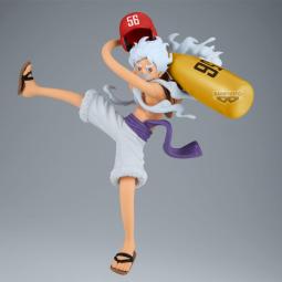 Figura banpresto one piece battle record collection monkey d.luffy gear5 17cm