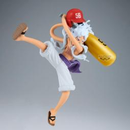 Figura banpresto one piece battle record collection monkey d.luffy gear5 17cm