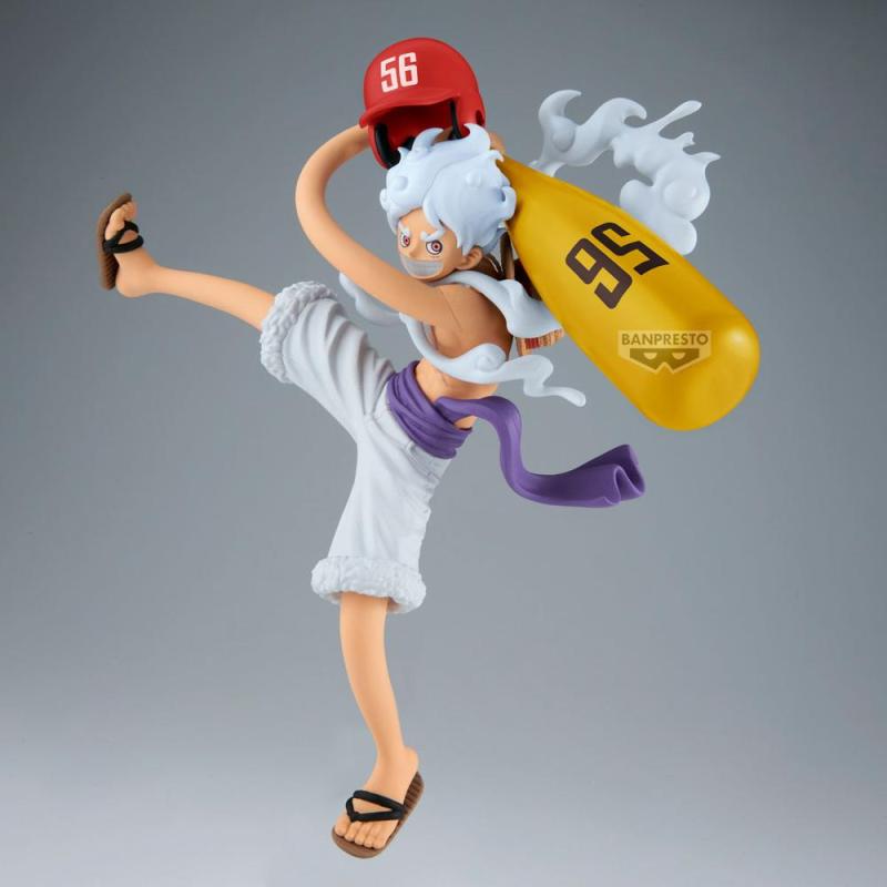 Figura banpresto one piece battle record collection monkey d.luffy gear5 17cm