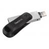 Memoria usb 3.0 sandisk 256gb ixpand go lightning - Imagen 1