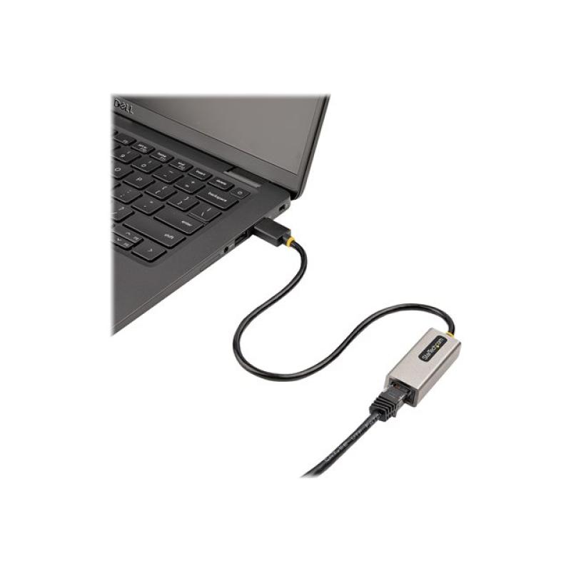 Adaptador usb 3.0 a rj45 startech 0.30m - macho - hembra - gris