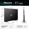 Tv hisense 75 pulgadas qled 4k uhd - 75e7q - smart tv