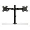Soporte mesa startech vesa hasta 32 pulgadas 100x100mm max 8kg brazo doble