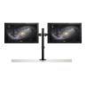 Soporte mesa startech vesa hasta 32 pulgadas 100x100mm max 8kg brazo doble