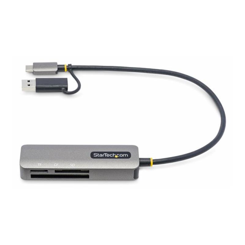 Lector de tarjetas flash usb tipo a - usb tipo c startech fcreadmicro3v2