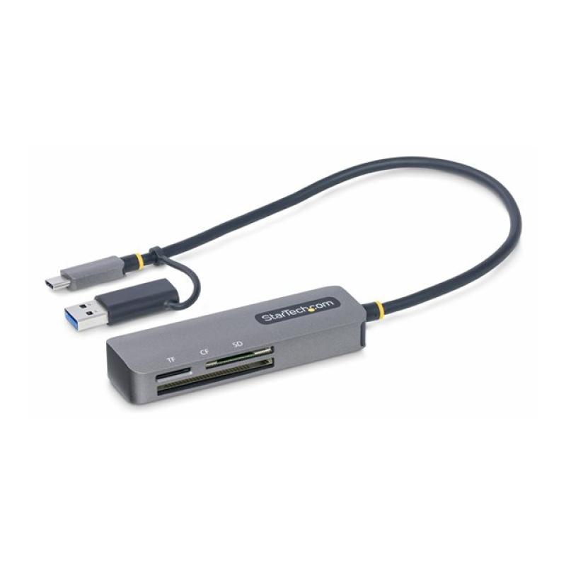 Lector de tarjetas flash usb tipo a - usb tipo c startech fcreadmicro3v2