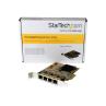 Tarjeta de red startech 4x rj45 pci express