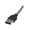 Cable 2x vga a usb startech 1.8m - macho - macho - negro
