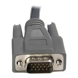 Cable 2x vga a usb startech 1.8m - macho - macho - negro