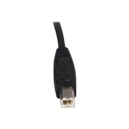 Cable kvm 2 en 1 startech 1.8m