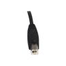 Cable kvm 2 en 1 startech 1.8m