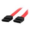 Cable sata startech 0.15m - hembra - hembra - rojo