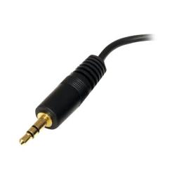 Cable jack 3.5mm startech 1.8m - macho - macho - negro