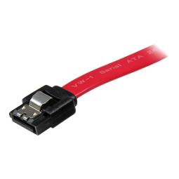 Cable sata startech 0.20m - macho - macho - rojo