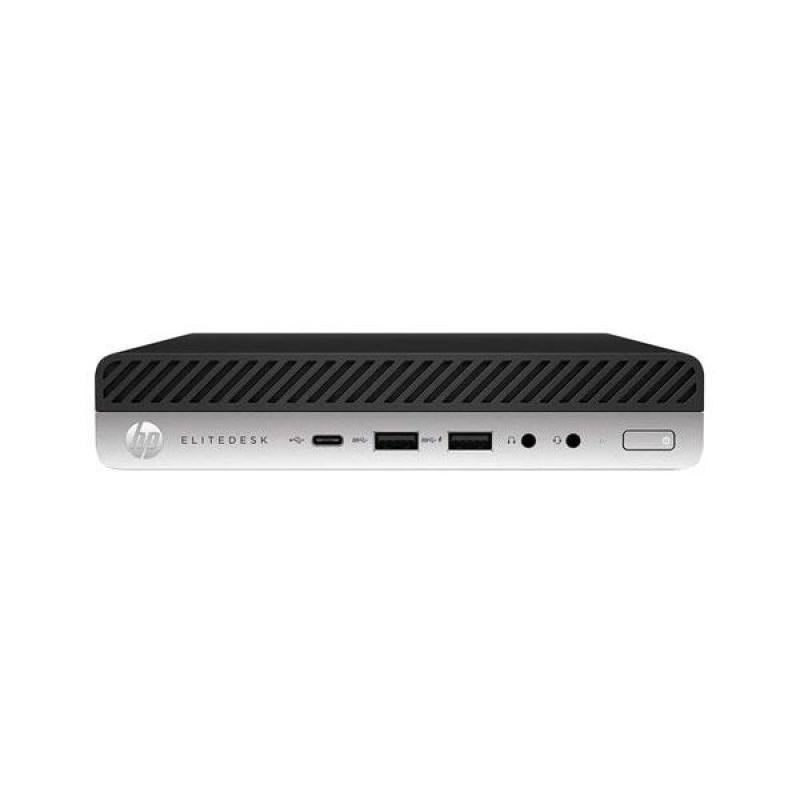 Ordenador reacondicionado mini hp elitedesk 800 g3 - i5 - 6th - 8gb - 256gb m2 - win 10 pro - sin cable trebol - wifi+antena