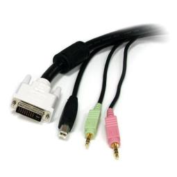 Cable kvm 4 en 1 startech 1.8m