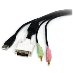 Cable kvm 4 en 1 startech 1.8m