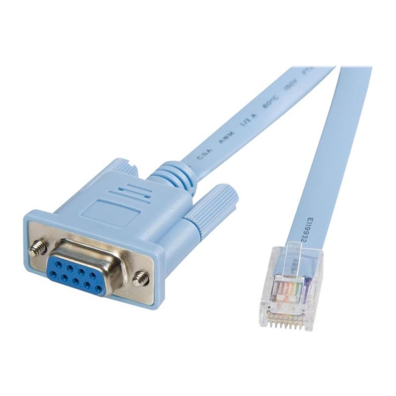 Cable rj45 a vga startech 1.8m - macho - hembra - azul