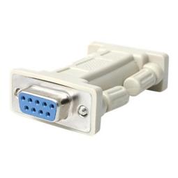 Adaptador rs232 startech hembra - hembra