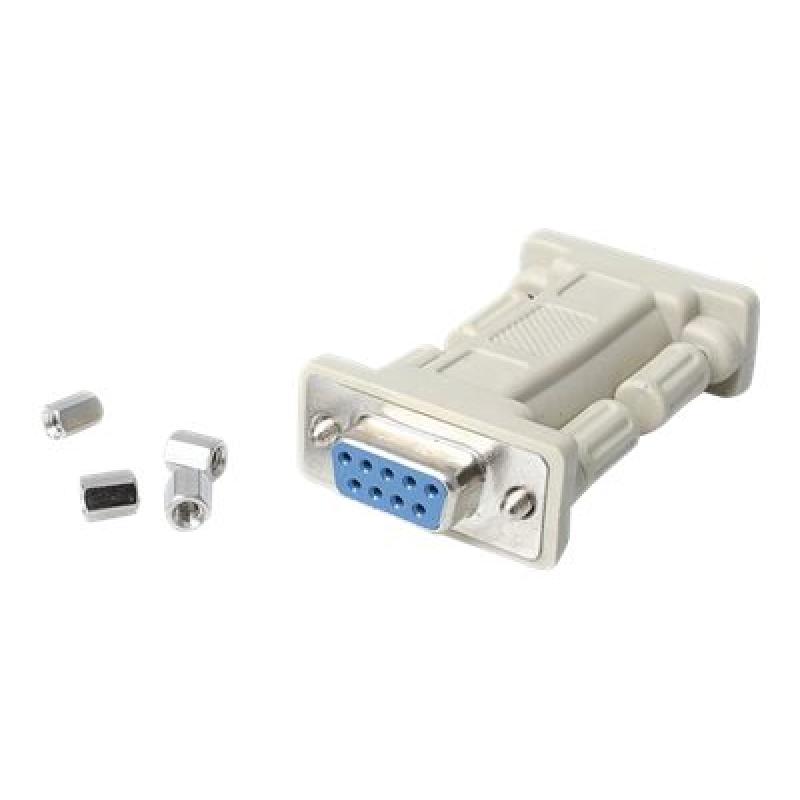 Adaptador rs232 startech hembra - hembra