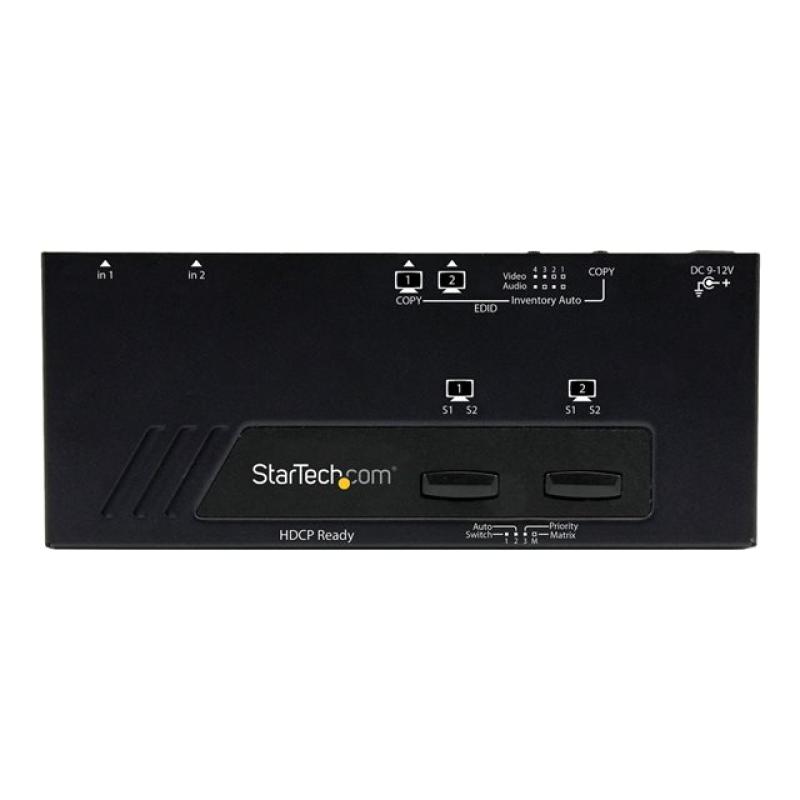 Switch hdmi startech vs222hdq 4 puertos