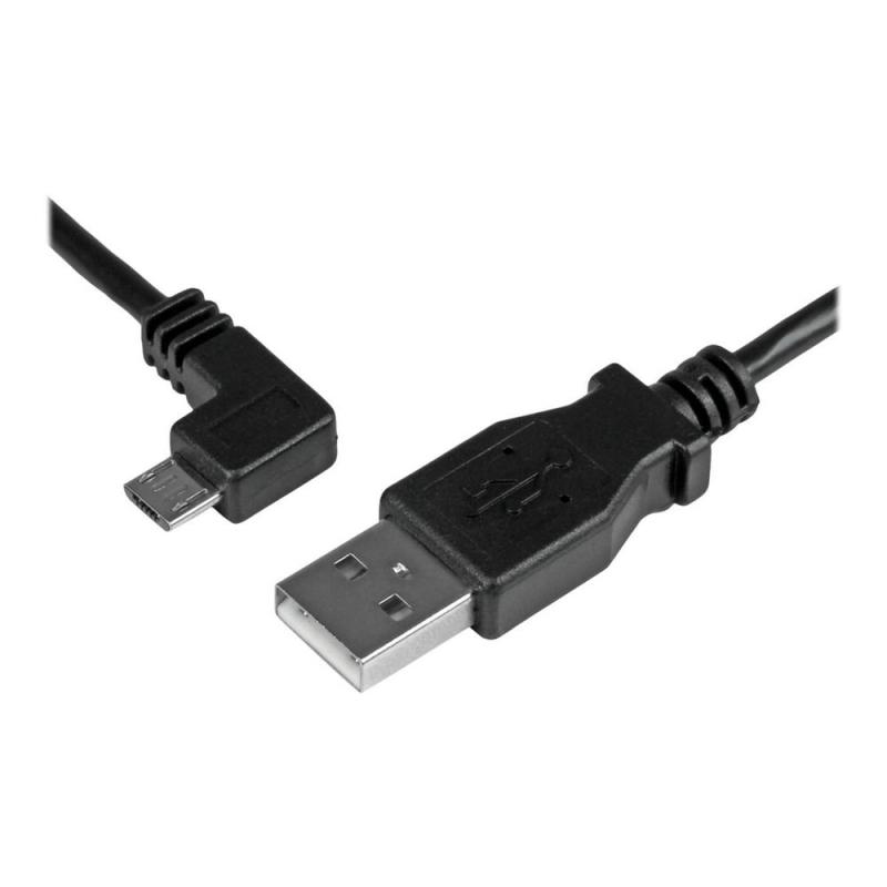 Cable micro usb tipo b a usb 2.0 startech 2m - macho - macho - negro