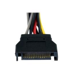 Cable sata startech 0.15m - macho - hembra