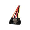 Cable divisor sata startech 0.15m - macho - hembra