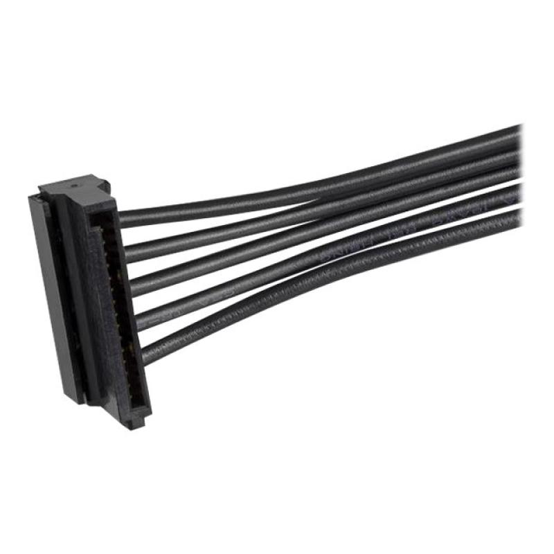 Cable divisor sata startech 0.40m - hembra - hembra - negro