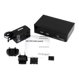 Switch kvm startech sv231dviua 15 puertos