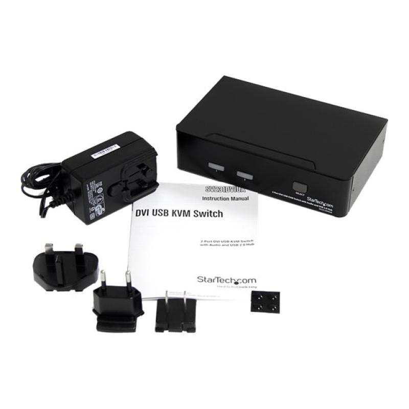 Switch kvm startech sv231dviua 15 puertos