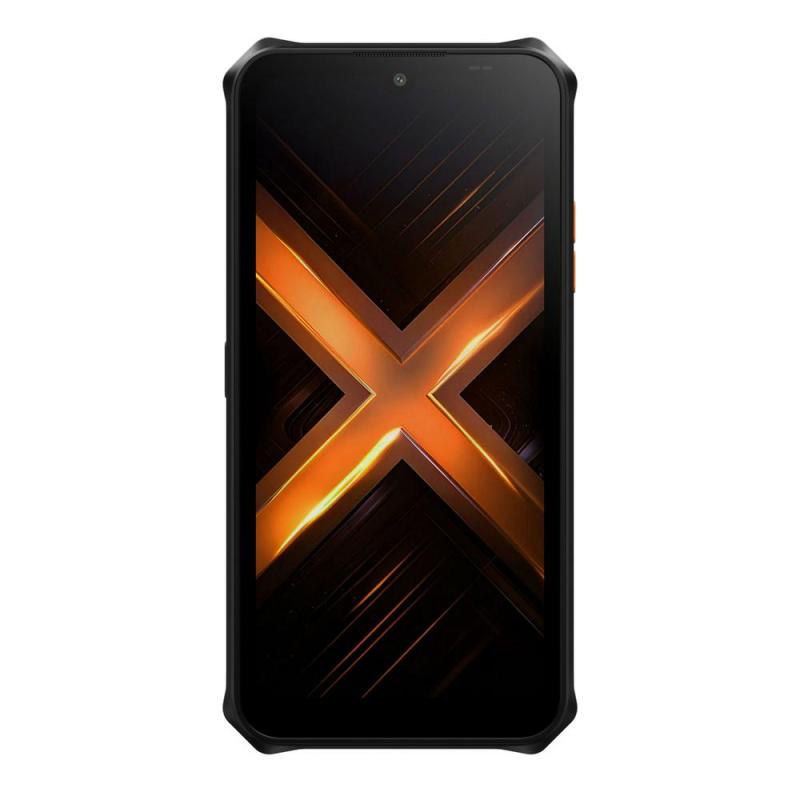 Telefono movil smartphone rugerizado hammer energy x2 5g - 8gb - 256gb - 6 pulgadas - negro - naranja