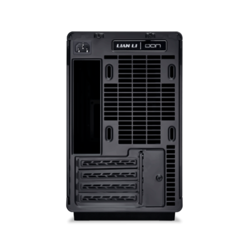 Caja ordenador lian li x dan a3 mini atx madera negra