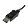 Cable usb tipo c a dp startech 1m - macho - macho - negro