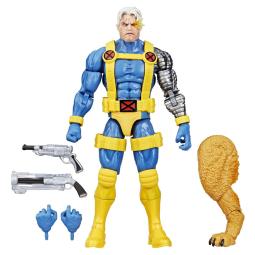 Figura hasbro marvel legends series cable yellow blue