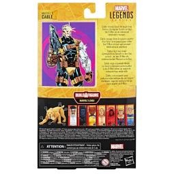 Figura hasbro marvel legends series cable yellow blue