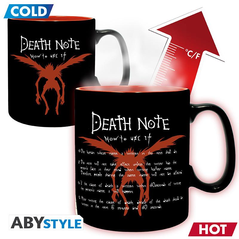 Taza térmica abystyle death note
