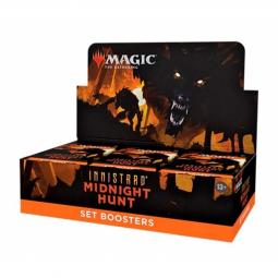 Juego de cartas set booster wizard of the coast magic the gathering innistrad midnight hunt 30 sobres ingles - Imagen 1