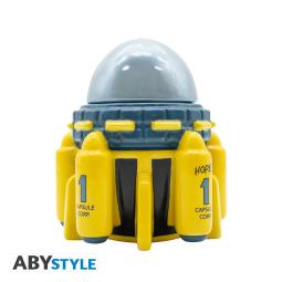 Taza 3d abystyle dragon ball máquina del tiempo