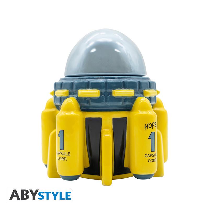 Taza 3d abystyle dragon ball máquina del tiempo