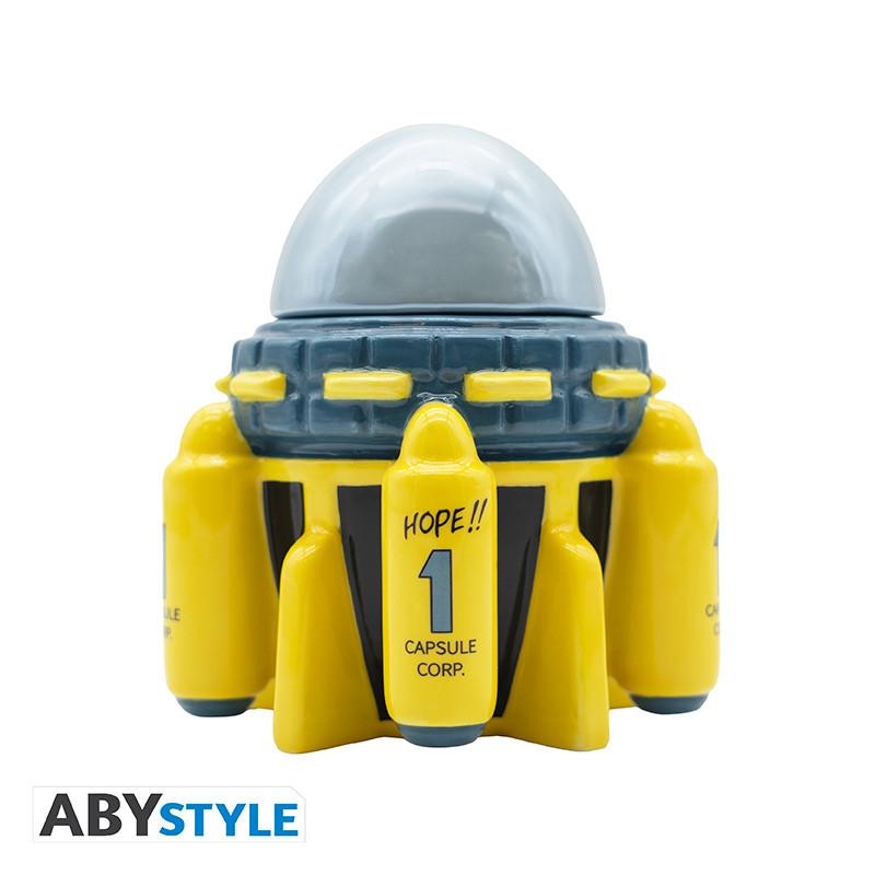 Taza 3d abystyle dragon ball máquina del tiempo