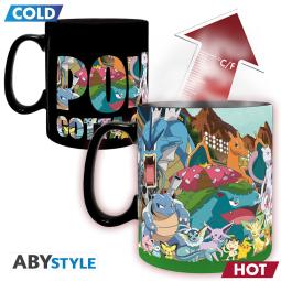 Taza termica abystyle pokemon ¡atrápalos a todos!