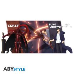 Taza abystyle solo leveling jinwoo & igris