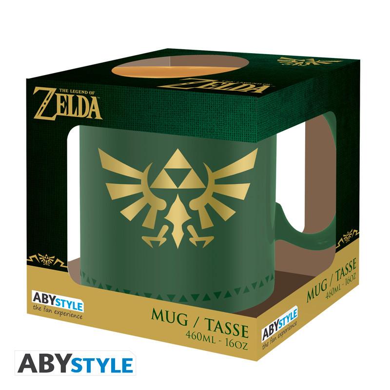 Taza abystyle the legend of zelda hyrule insignia