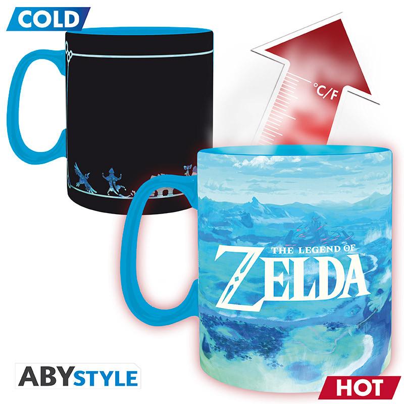 Taza térmica the legend of zelda breath the wild